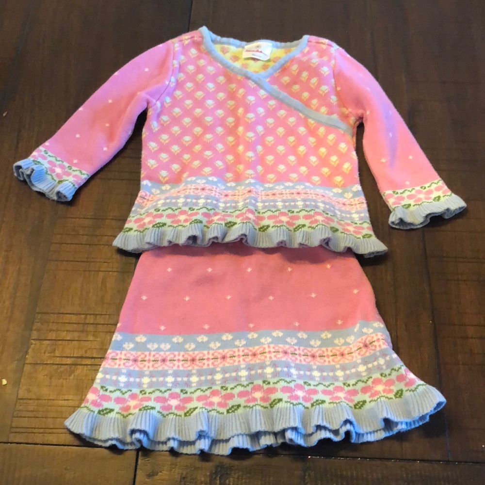 Hannah Anderson sweater skirt & top
